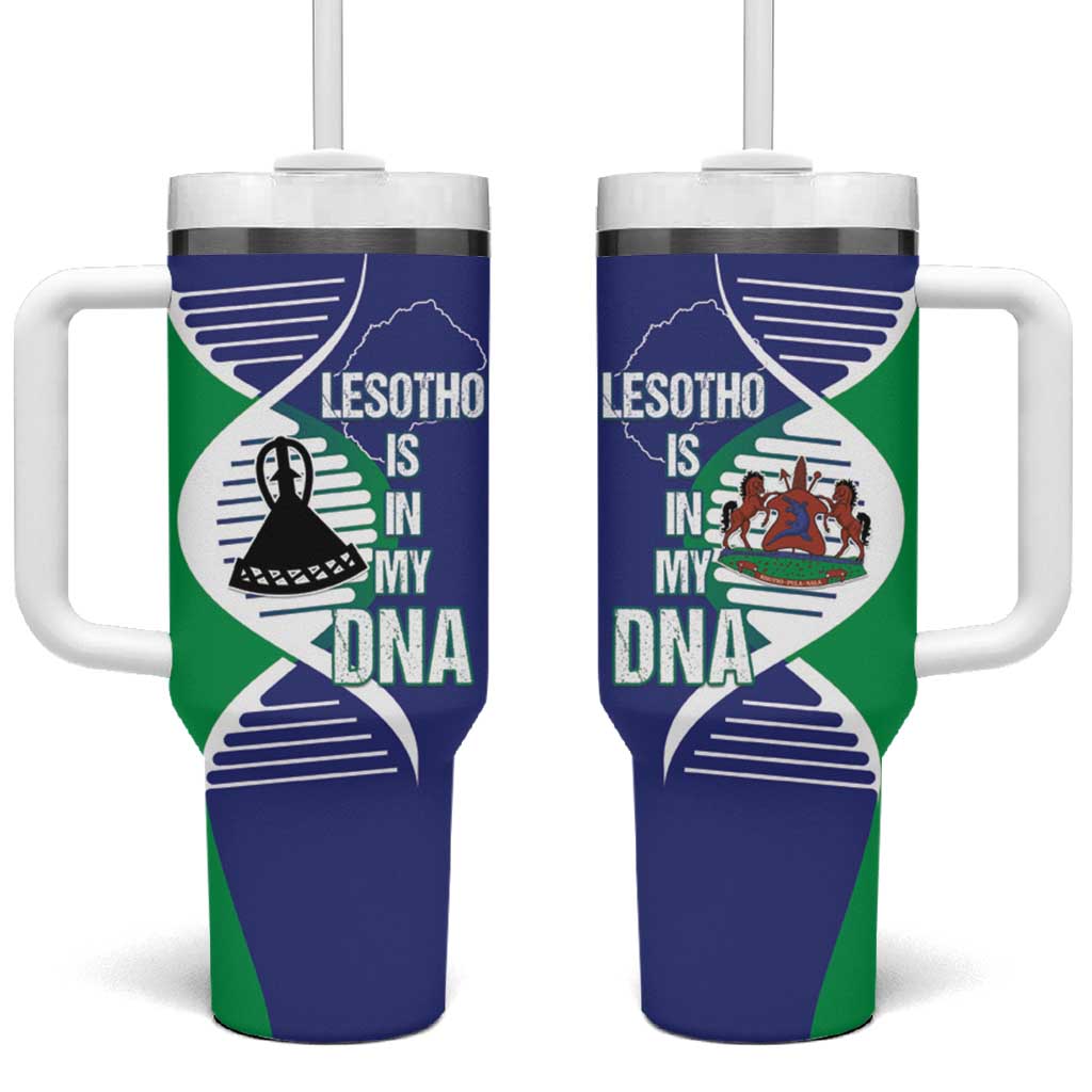 Lesotho Is In My DNA Tumbler With Handle LT15