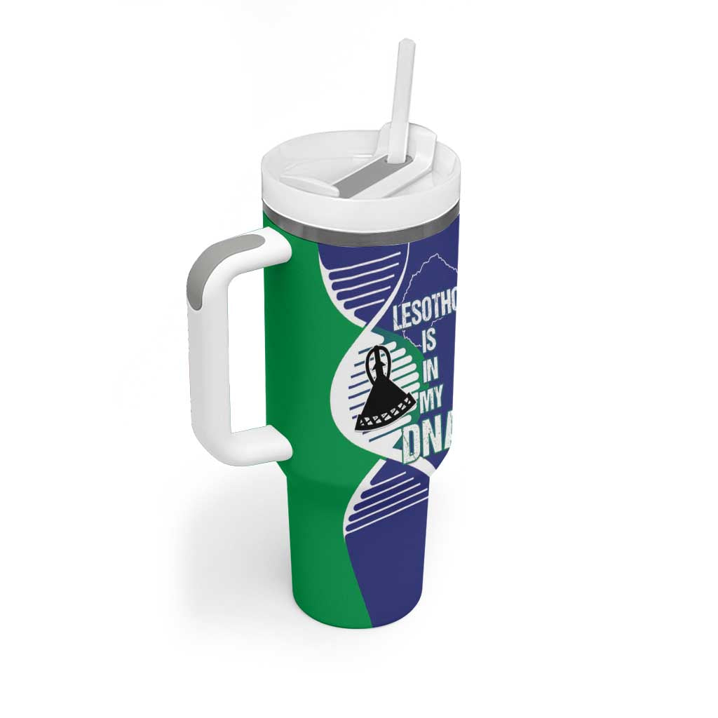 Lesotho Is In My DNA Tumbler With Handle LT15