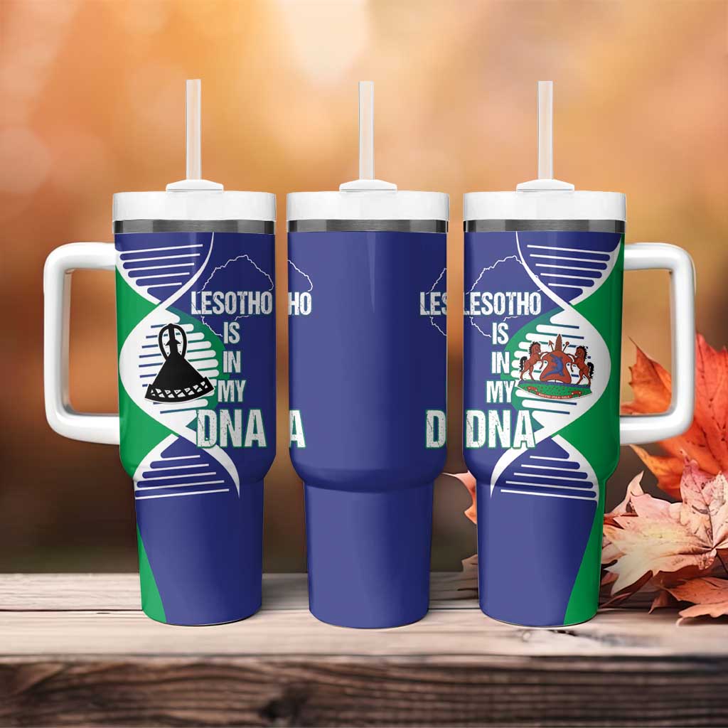 Lesotho Is In My DNA Tumbler With Handle LT15