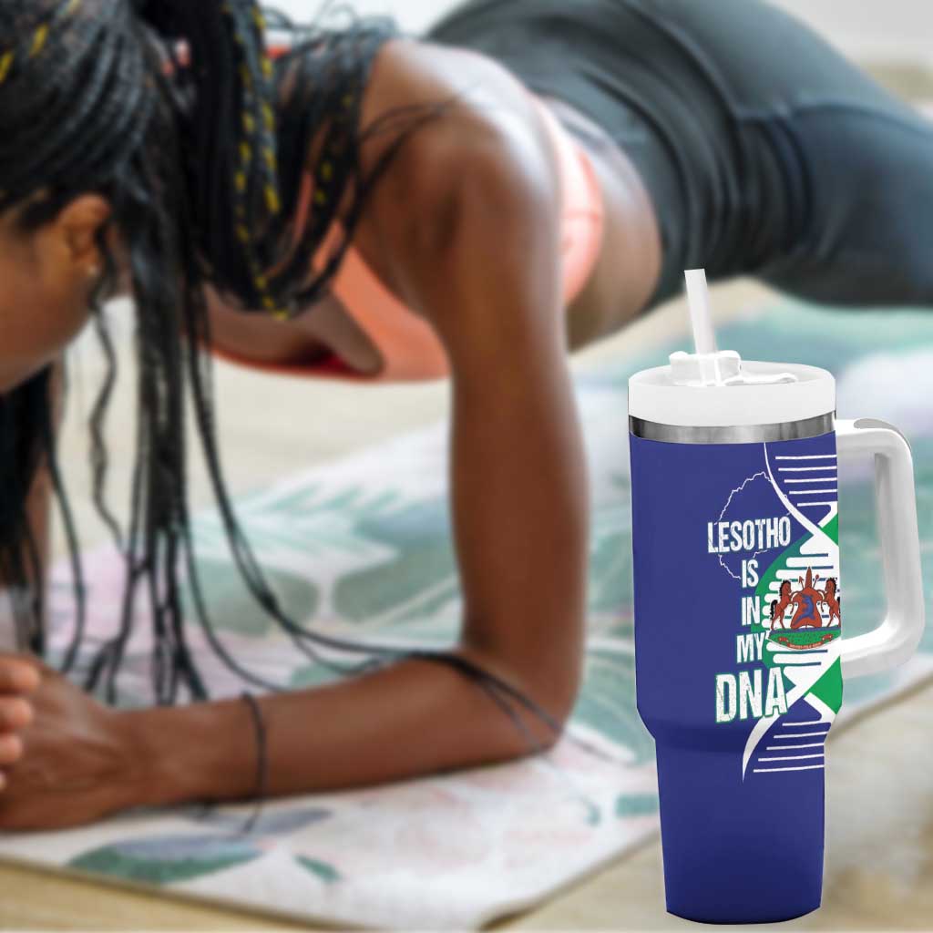 Lesotho Is In My DNA Tumbler With Handle LT15