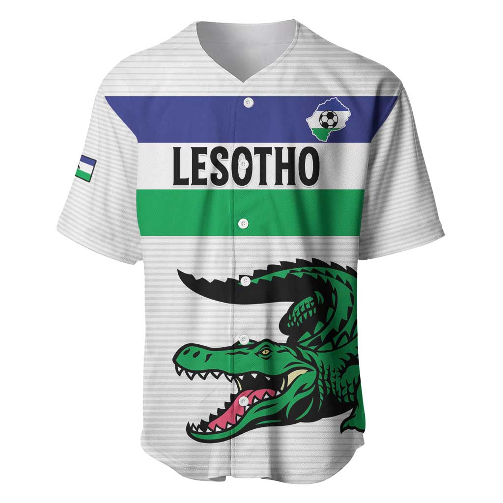 Custom Lesotho Football Baseball Jersey Go Likuena Go LT15