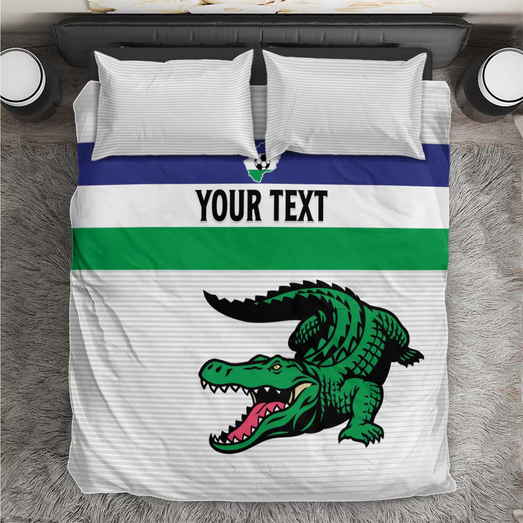Custom Lesotho Football Bedding Set Go Likuena Go LT15