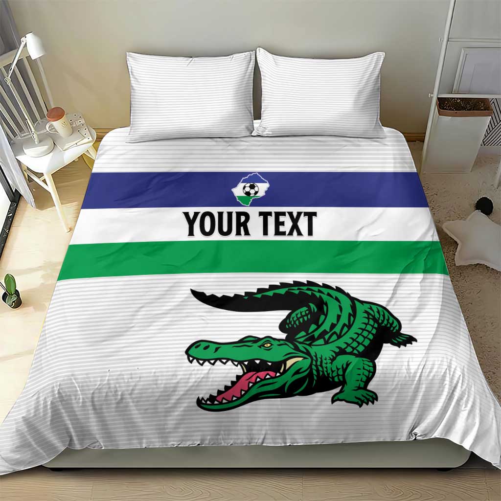 Custom Lesotho Football Bedding Set Go Likuena Go LT15