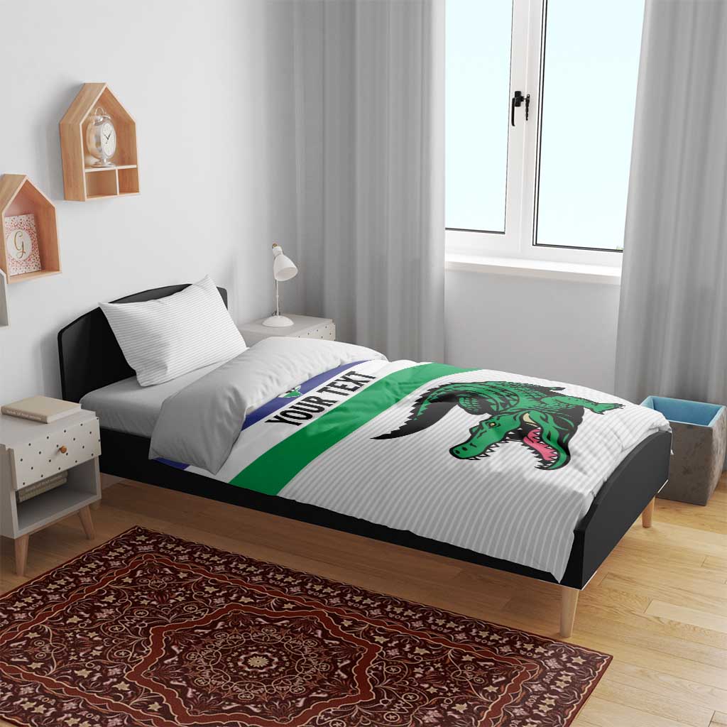 Custom Lesotho Football Bedding Set Go Likuena Go LT15