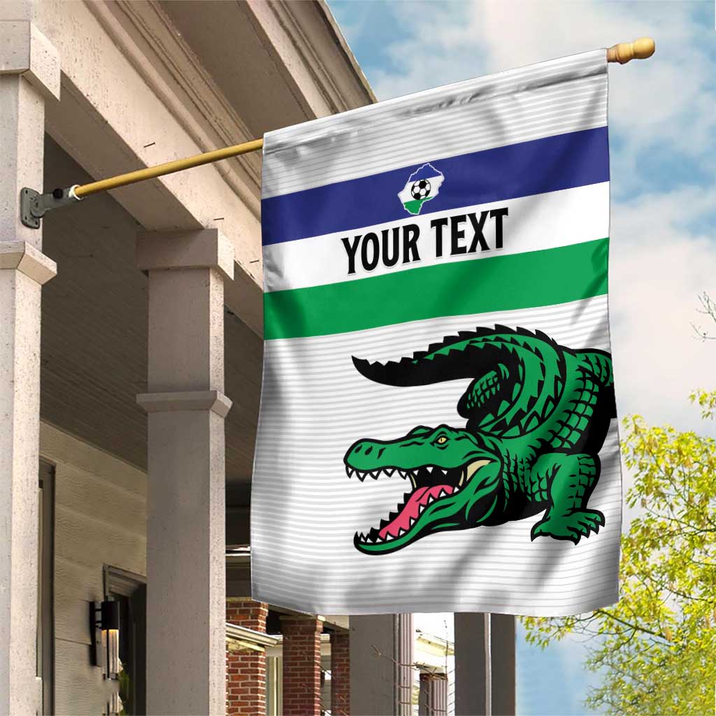 Custom Lesotho Football Garden Flag Go Likuena Go LT15