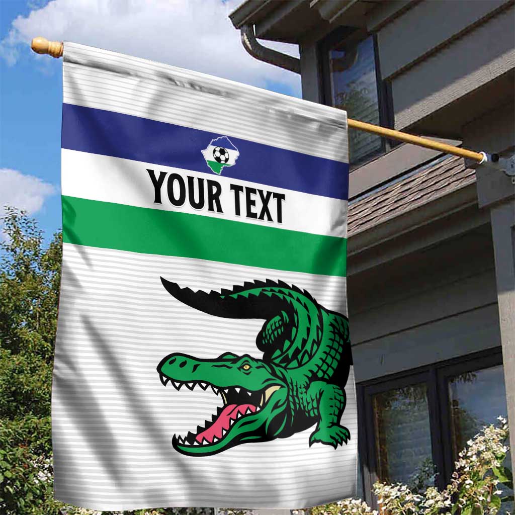 Custom Lesotho Football Garden Flag Go Likuena Go LT15