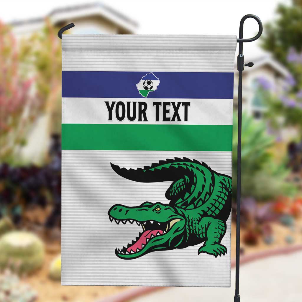 Custom Lesotho Football Garden Flag Go Likuena Go LT15