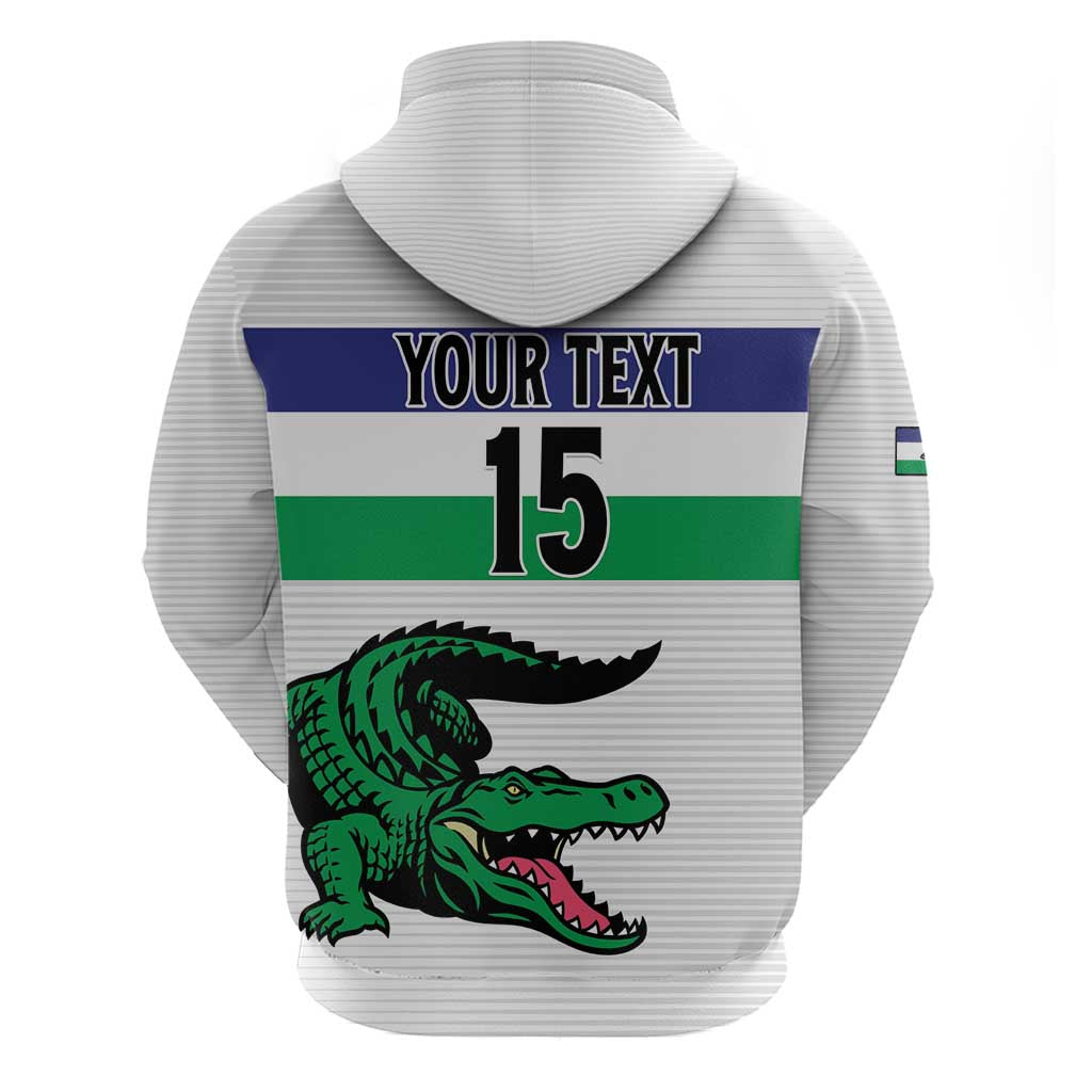 Custom Lesotho Football Hoodie Likuena For Victory LT15