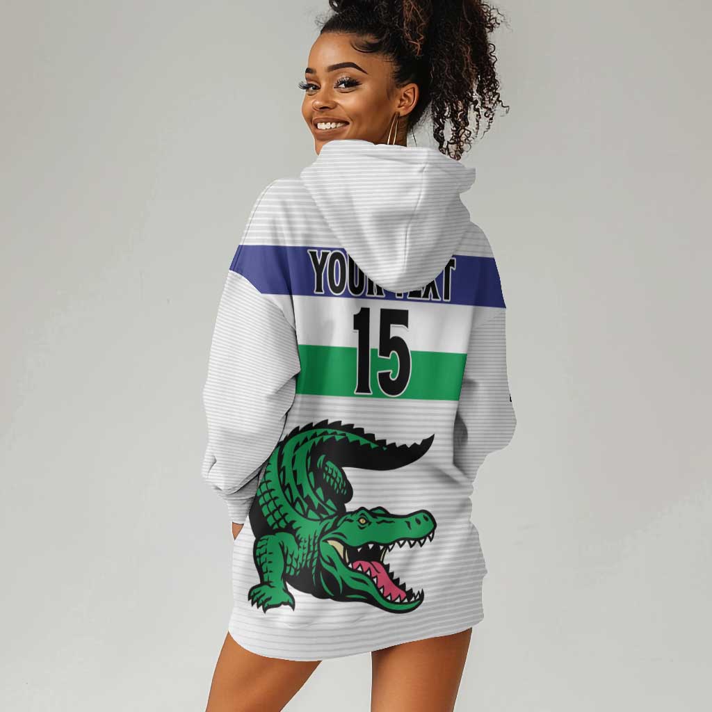 Custom Lesotho Football Hoodie Dress Go Likuena Go LT15
