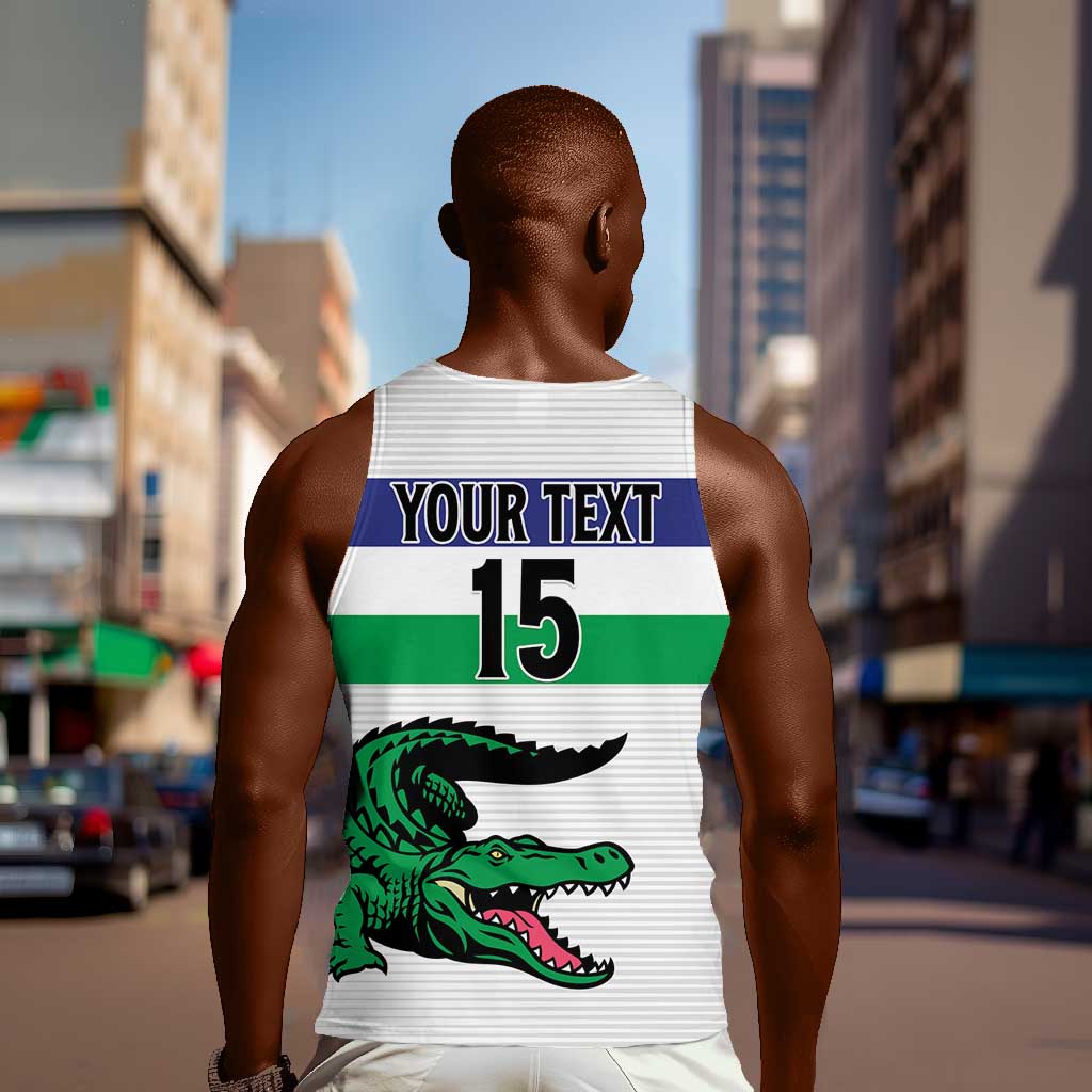 Custom Lesotho Football Men Tank Top Go Likuena Go LT15