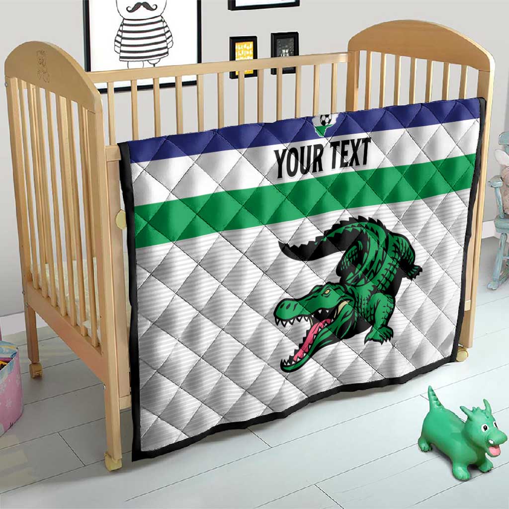 Custom Lesotho Football Quilt Go Likuena Go LT15