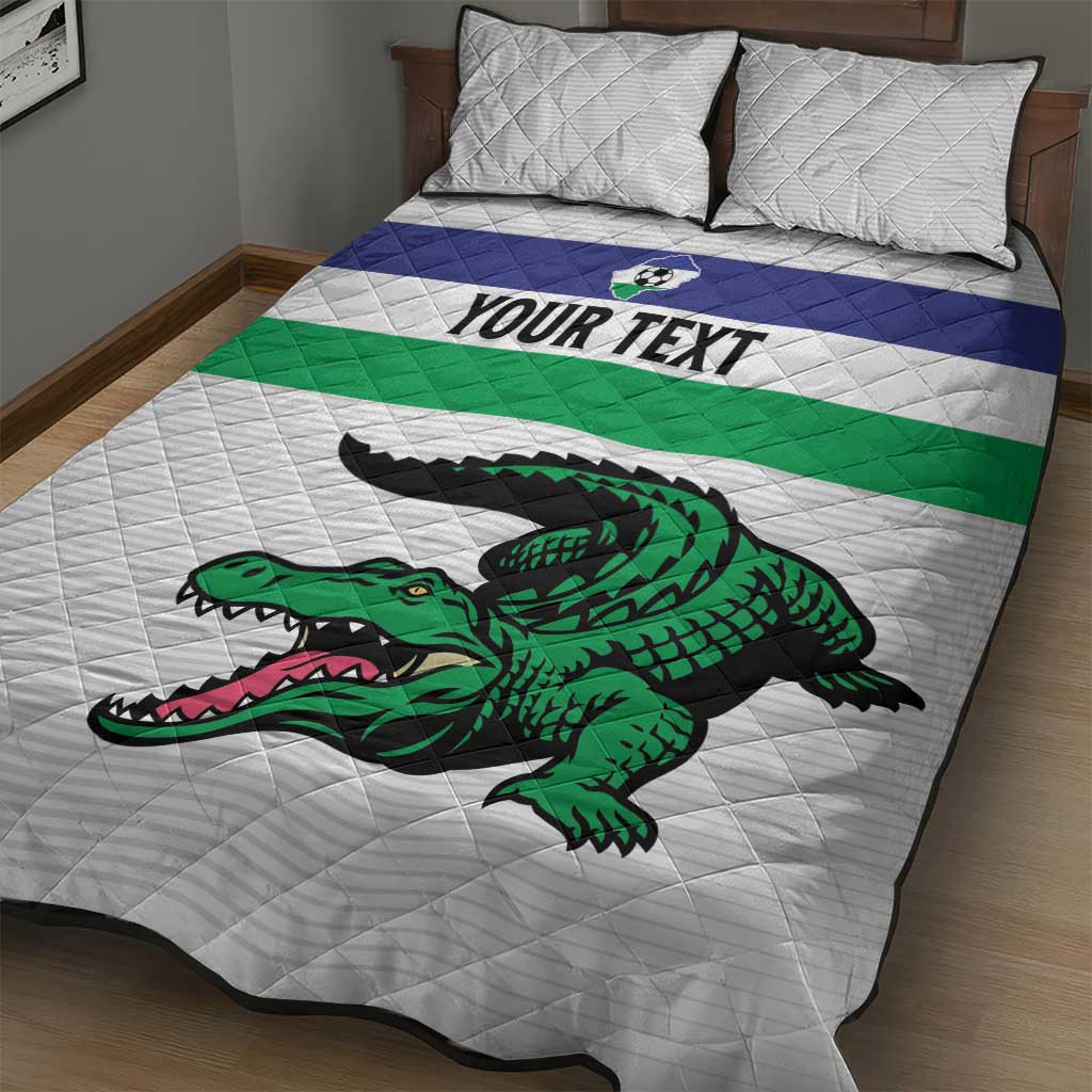 Custom Lesotho Football Quilt Bed Set Go Likuena Go LT15