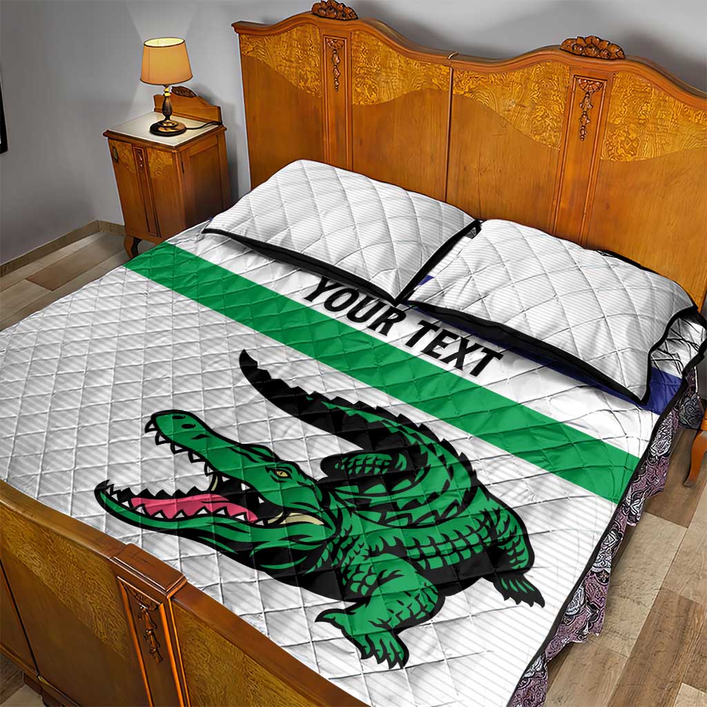 Custom Lesotho Football Quilt Bed Set Go Likuena Go LT15