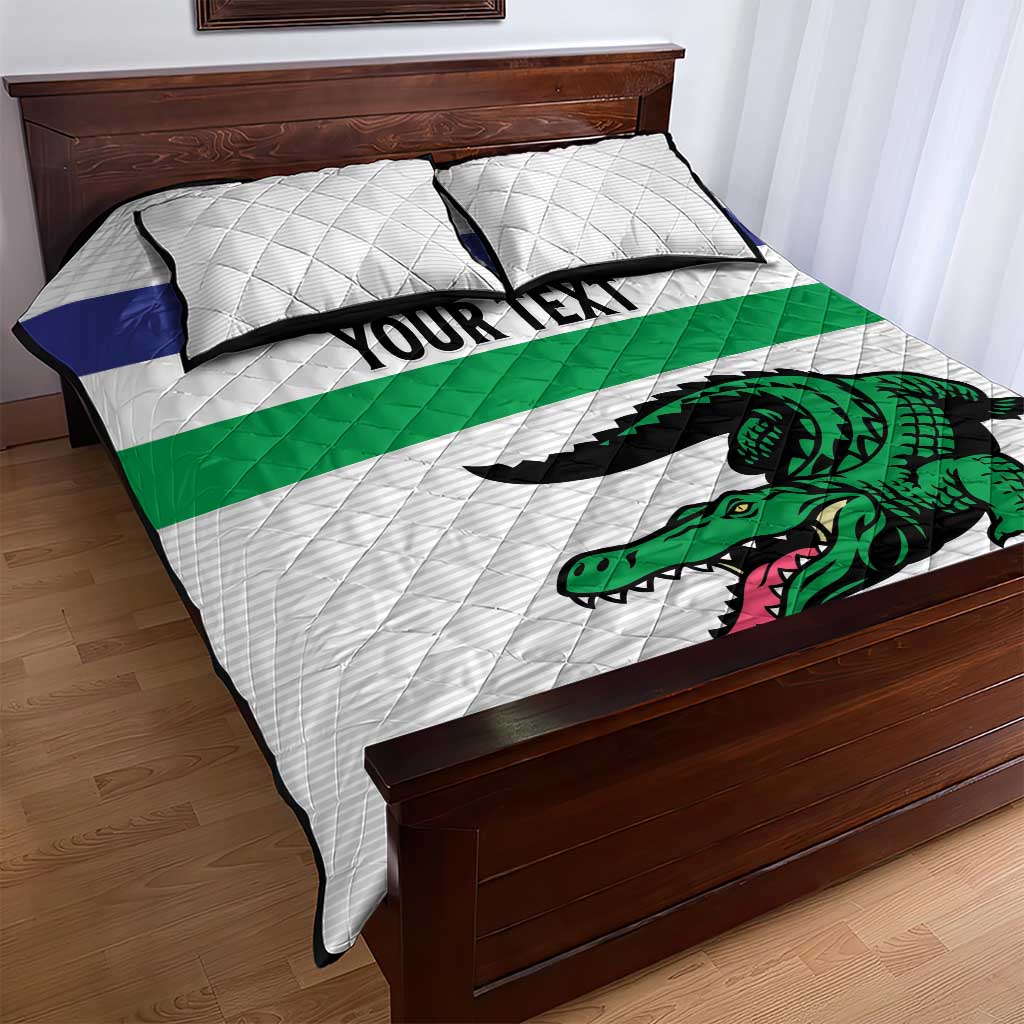 Custom Lesotho Football Quilt Bed Set Go Likuena Go LT15