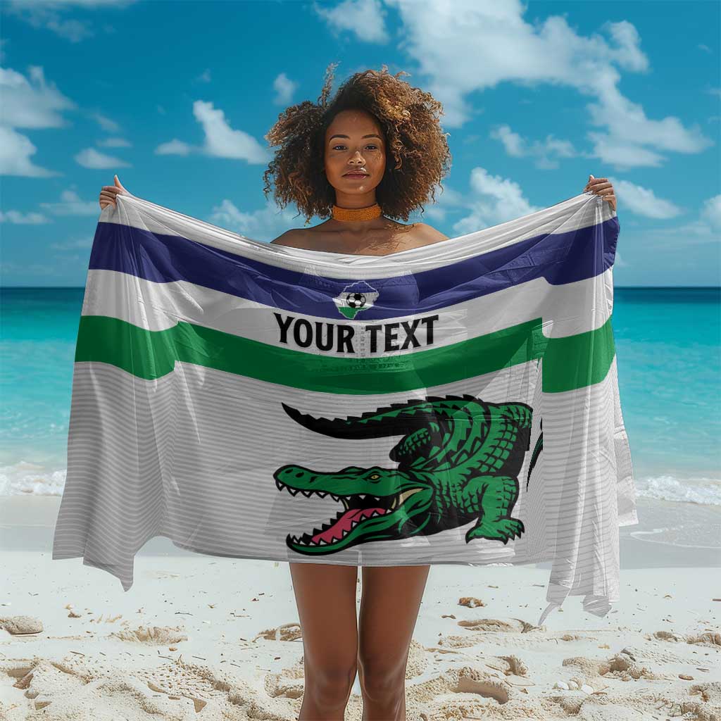 Custom Lesotho Football Sarong Go Likuena Go LT15