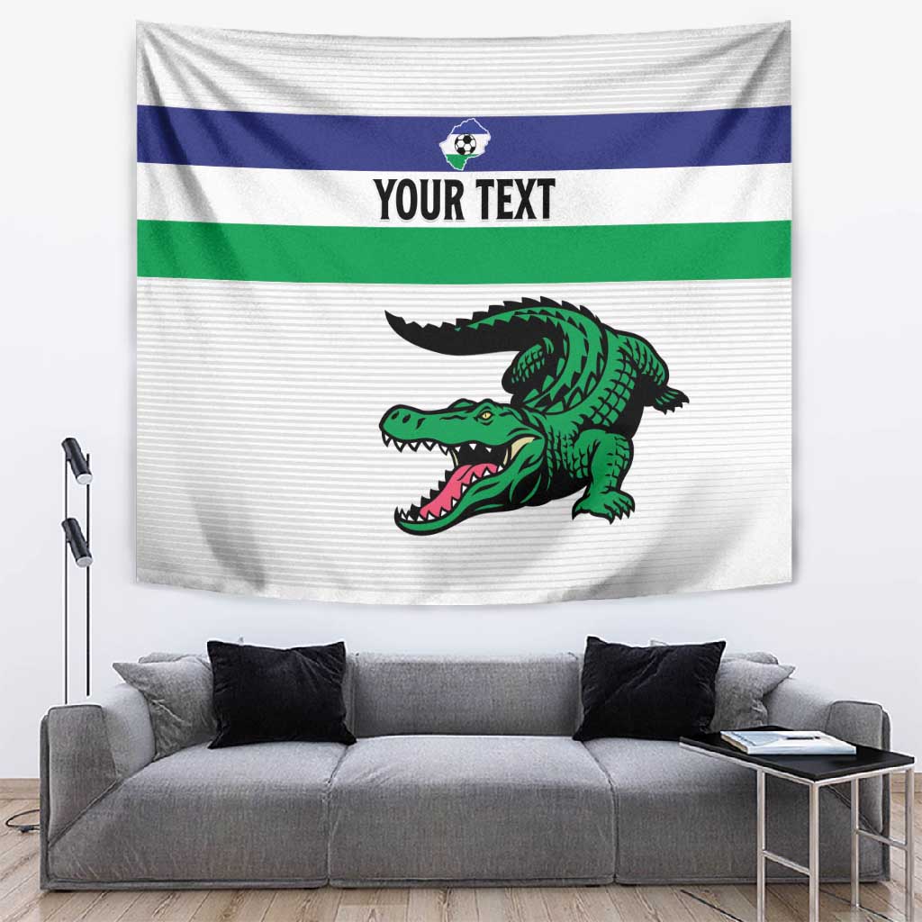Custom Lesotho Football Tapestry Go Likuena Go LT15