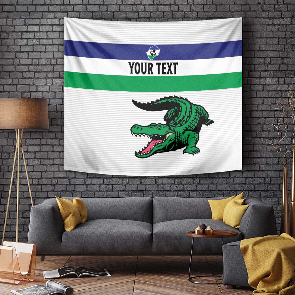 Custom Lesotho Football Tapestry Go Likuena Go LT15