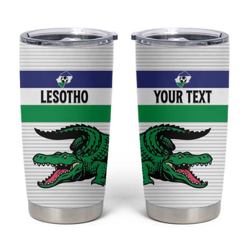 Custom Lesotho Football Tumbler Cup Go Likuena Go LT15