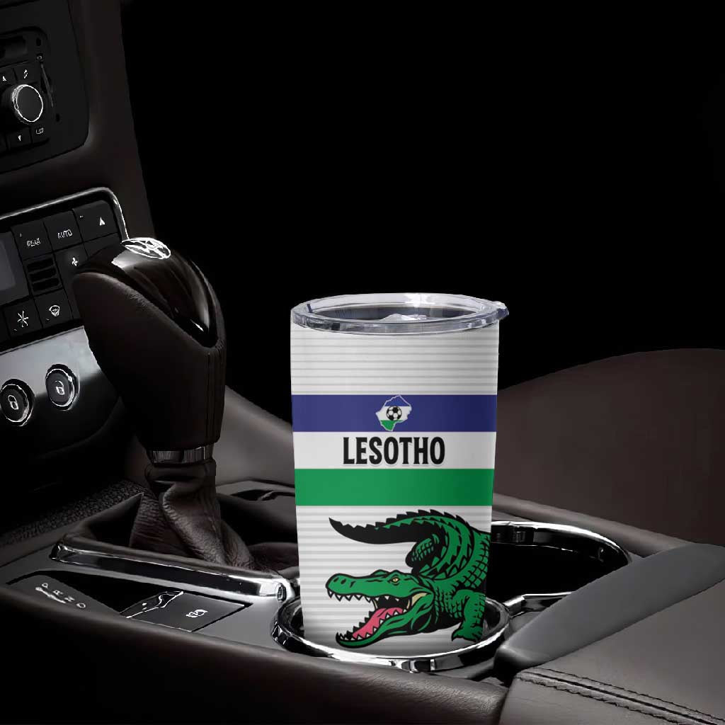 Custom Lesotho Football Tumbler Cup Go Likuena Go LT15