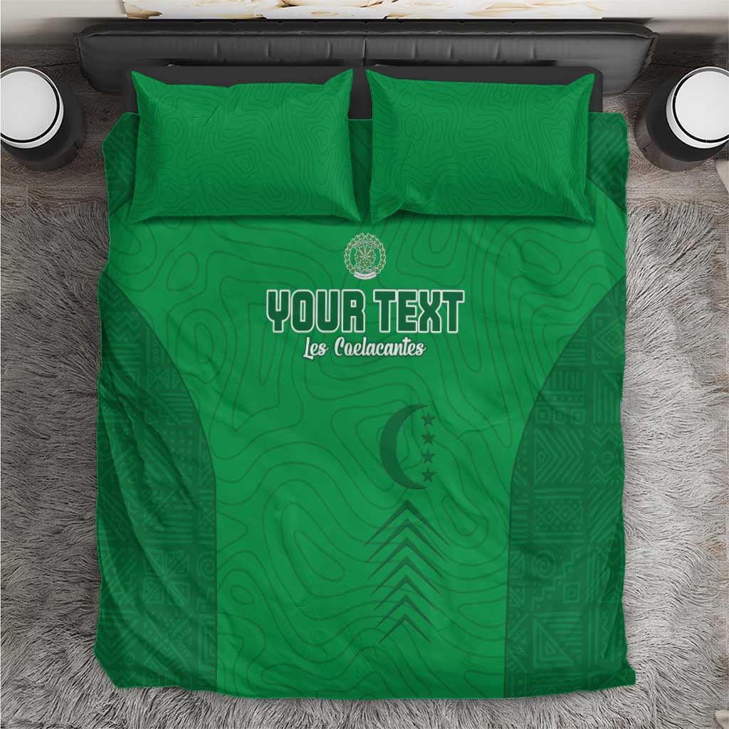 Custom Comoros Football Bedding Set Go Les Coelacantes LT15