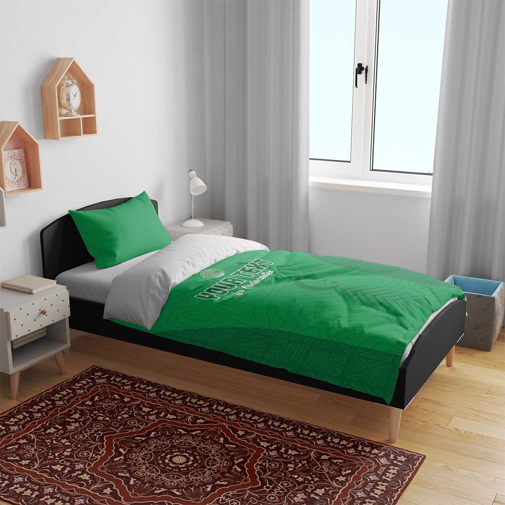 Custom Comoros Football Bedding Set Go Les Coelacantes LT15