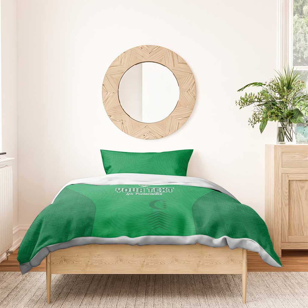 Custom Comoros Football Bedding Set Go Les Coelacantes LT15