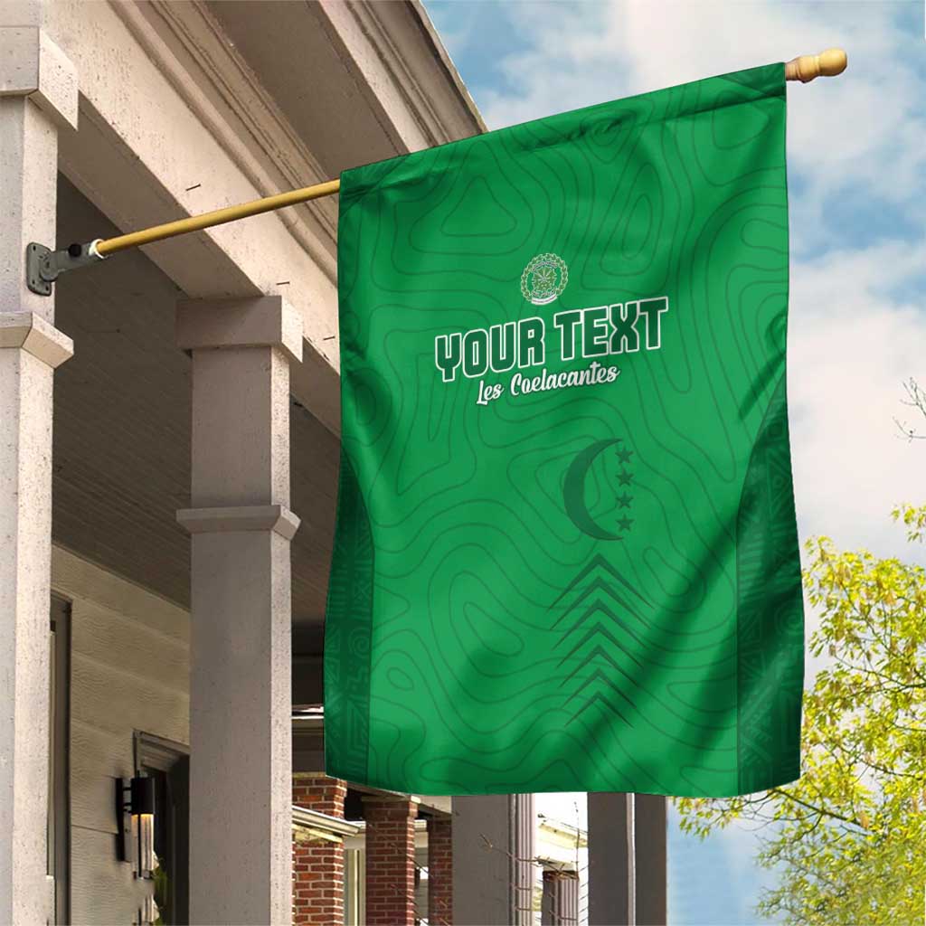 Custom Comoros Football Garden Flag Go Les Coelacantes LT15