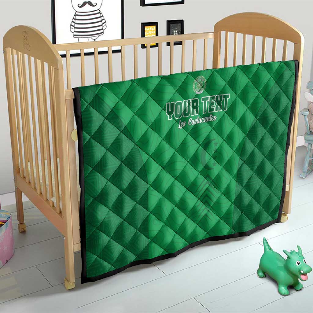 Custom Comoros Football Quilt Go Les Coelacantes LT15