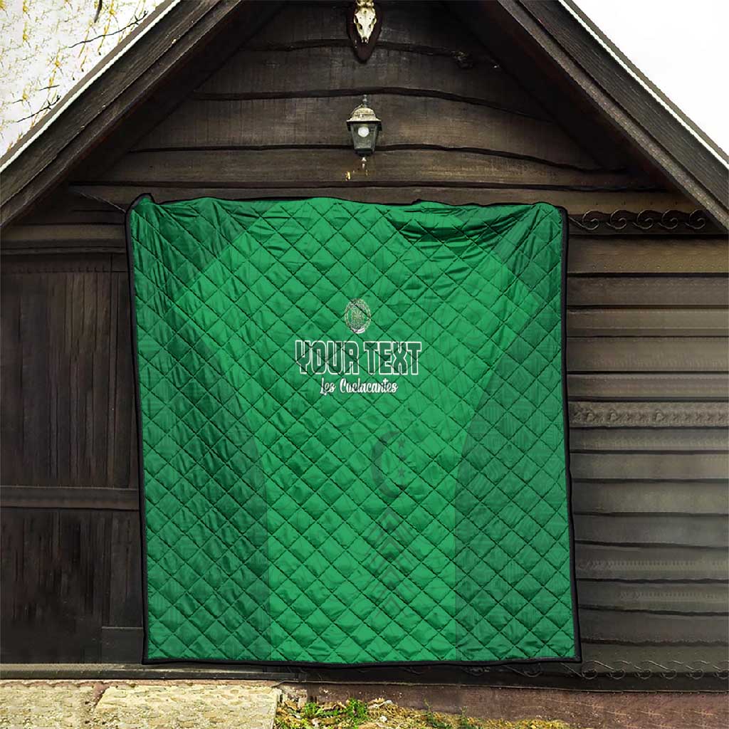 Custom Comoros Football Quilt Go Les Coelacantes LT15