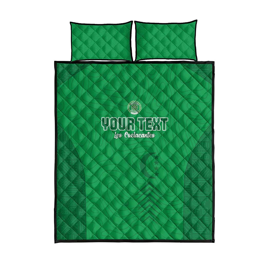 Custom Comoros Football Quilt Bed Set Go Les Coelacantes LT15