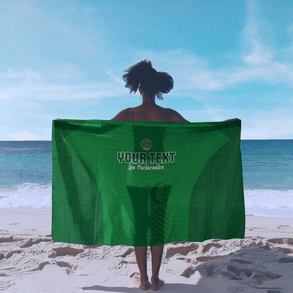Custom Comoros Football Sarong Go Les Coelacantes LT15