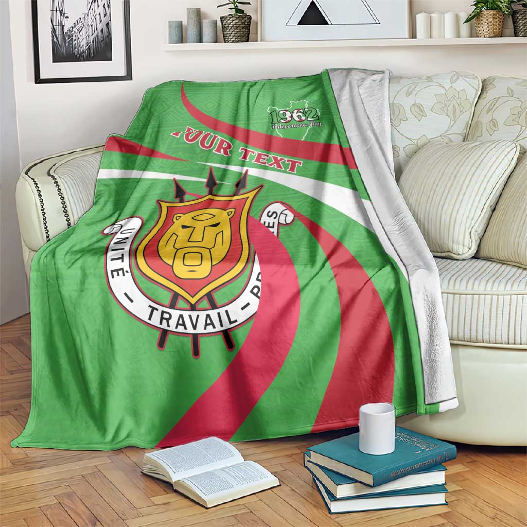 Personalized Burundi Blanket 63rd Anniversary of Independence LT15