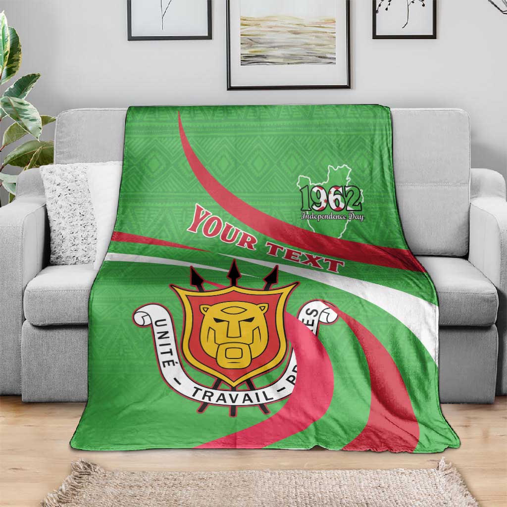 Personalized Burundi Blanket 63rd Anniversary of Independence LT15