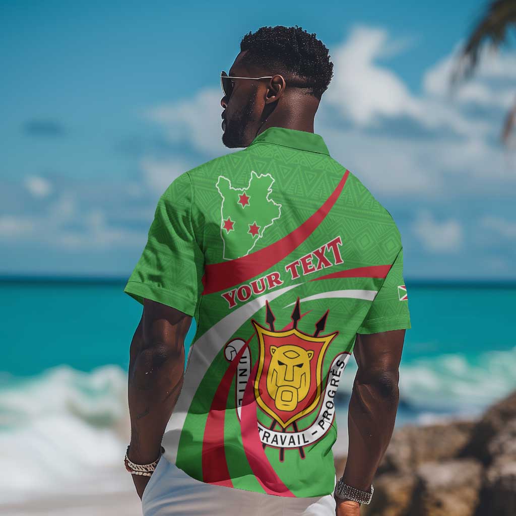 Personalized Burundi Hawaiian Shirt 63rd Anniversary of Independence LT15