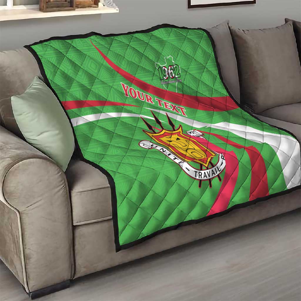 Personalized Burundi Quilt 63rd Anniversary of Independence LT15