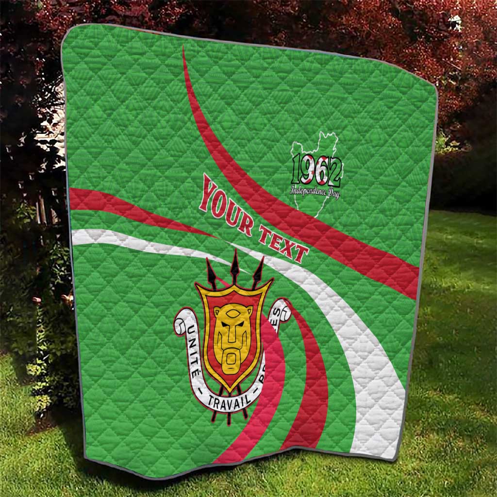 Personalized Burundi Quilt 63rd Anniversary of Independence LT15