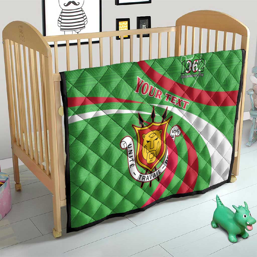 Personalized Burundi Quilt 63rd Anniversary of Independence LT15