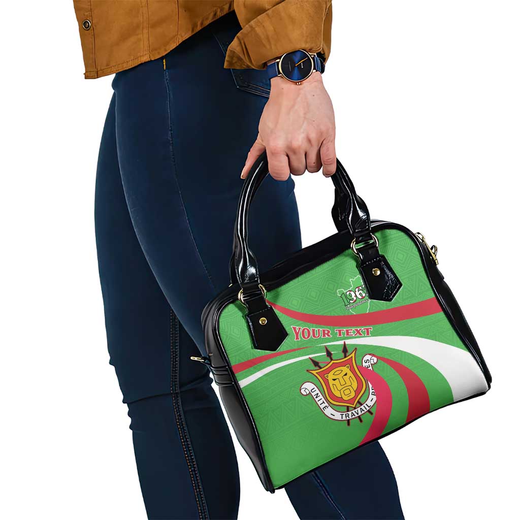 Personalized Burundi Independence Day Shoulder Handbag Coat Of Arms With Map LT15