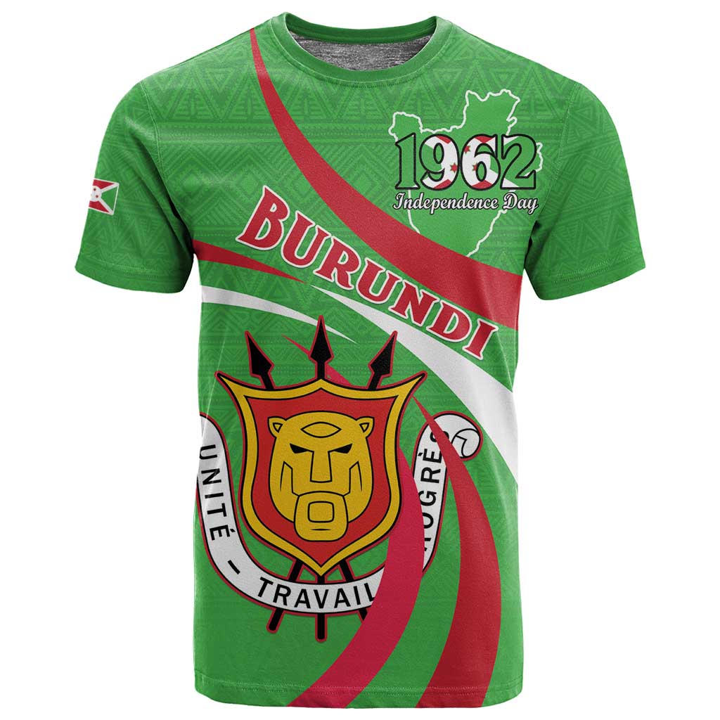 Personalized Burundi T shirt 63rd Anniversary of Independence LT15