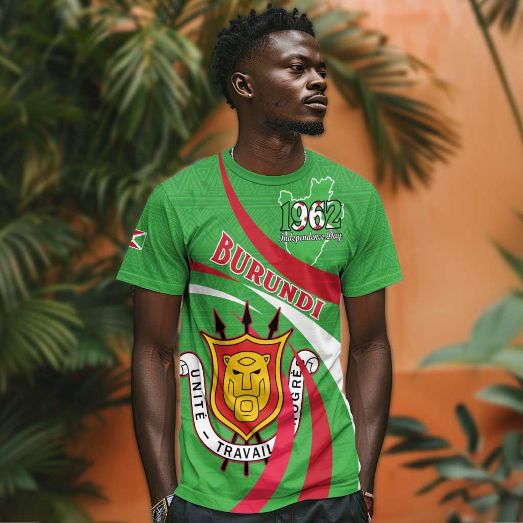 Personalized Burundi T shirt 63rd Anniversary of Independence LT15