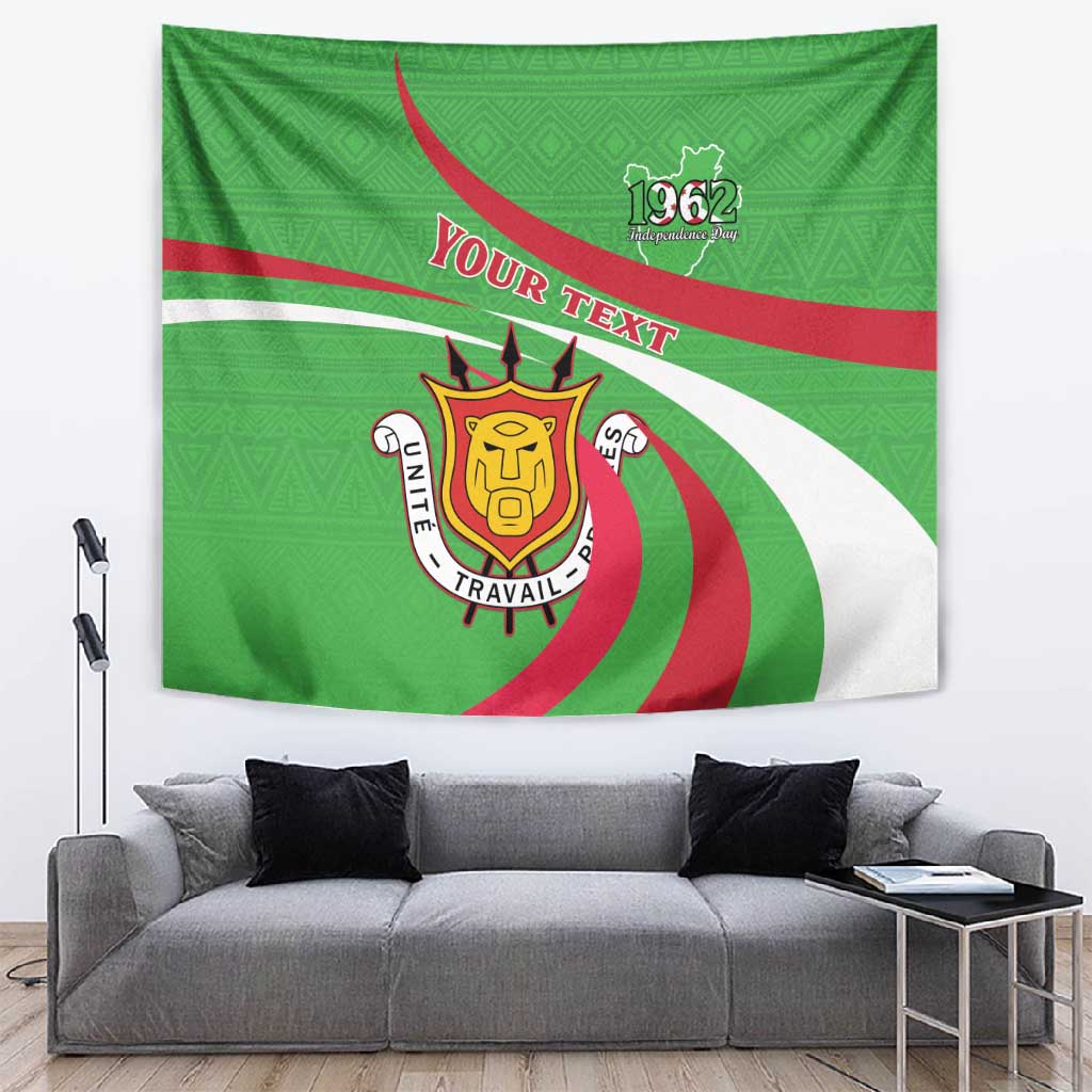 Personalized Burundi Tapestry 63rd Anniversary of Independence LT15