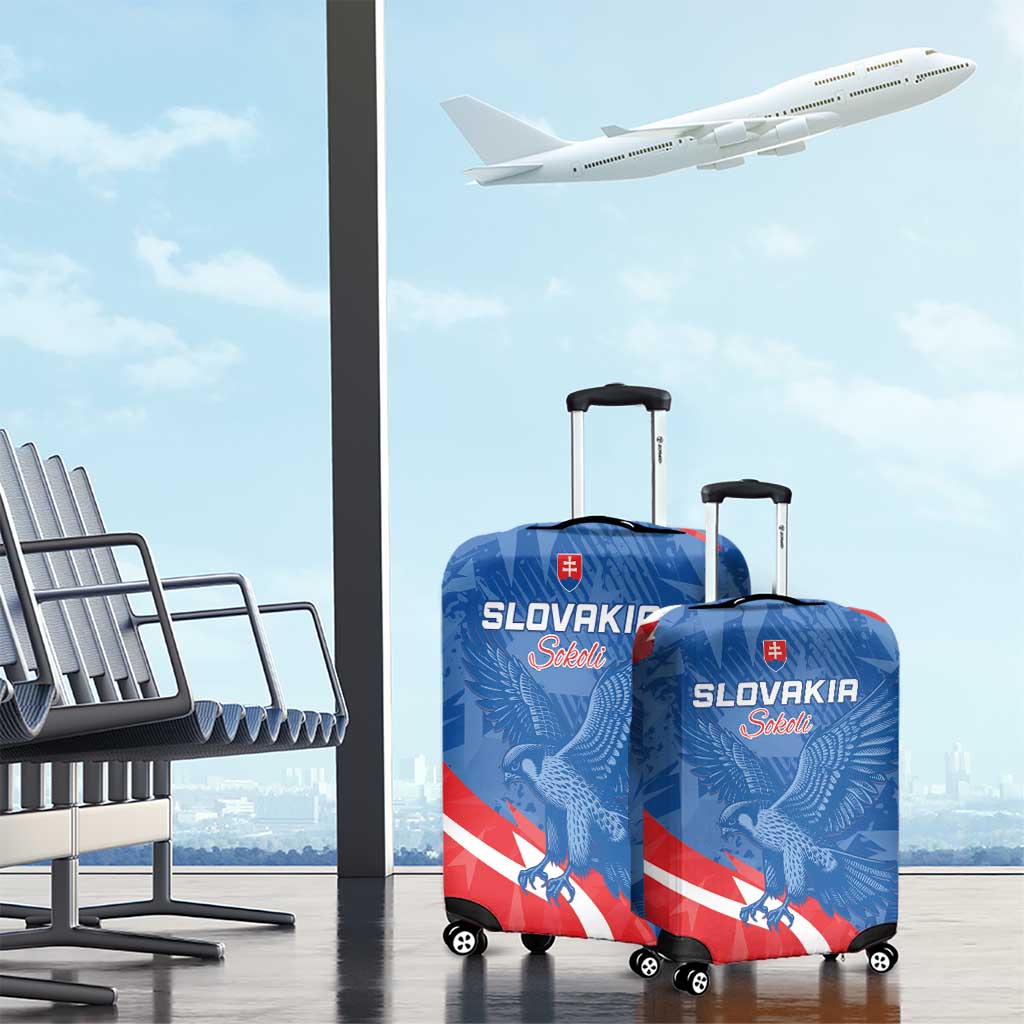 Slovakia Football Luggage Cover Come On Sokoli LT15