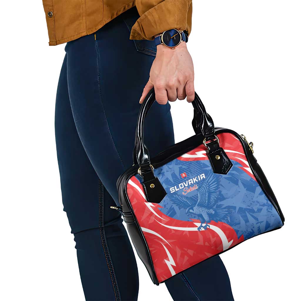 Slovakia Football Shoulder Handbag Come On Sokoli LT15