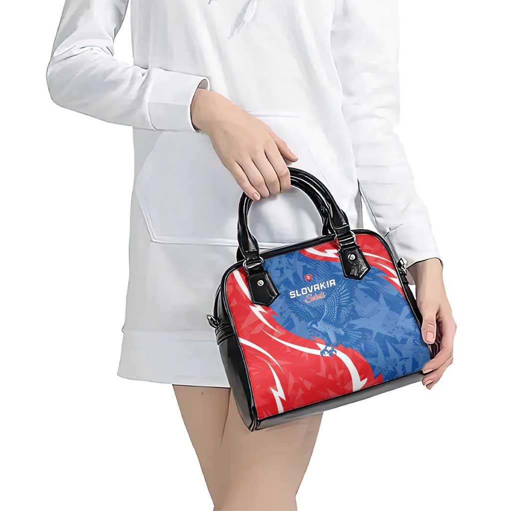 Slovakia Football Shoulder Handbag Come On Sokoli LT15