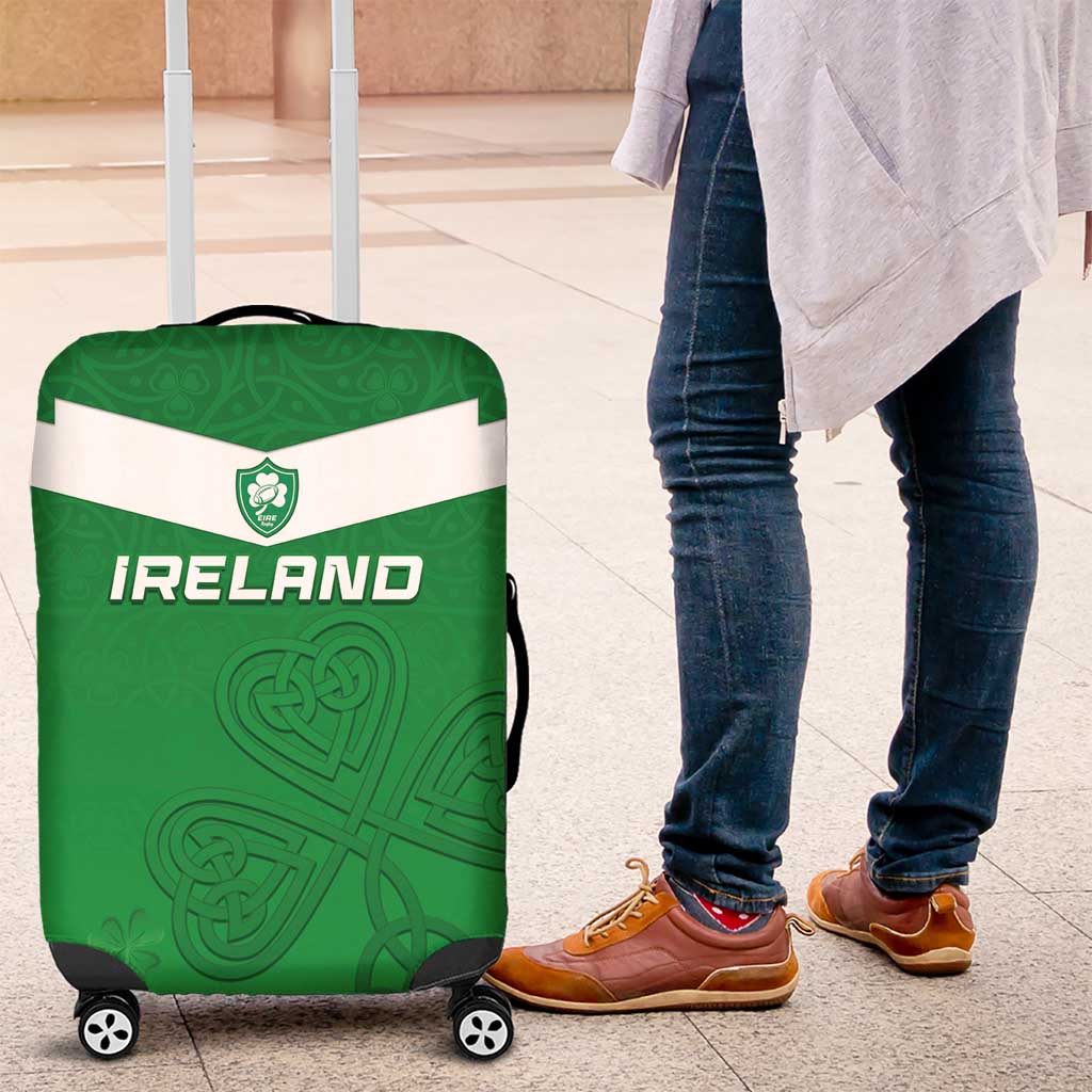 Ireland Rugby Luggage Cover Celtics Shamrock LT15