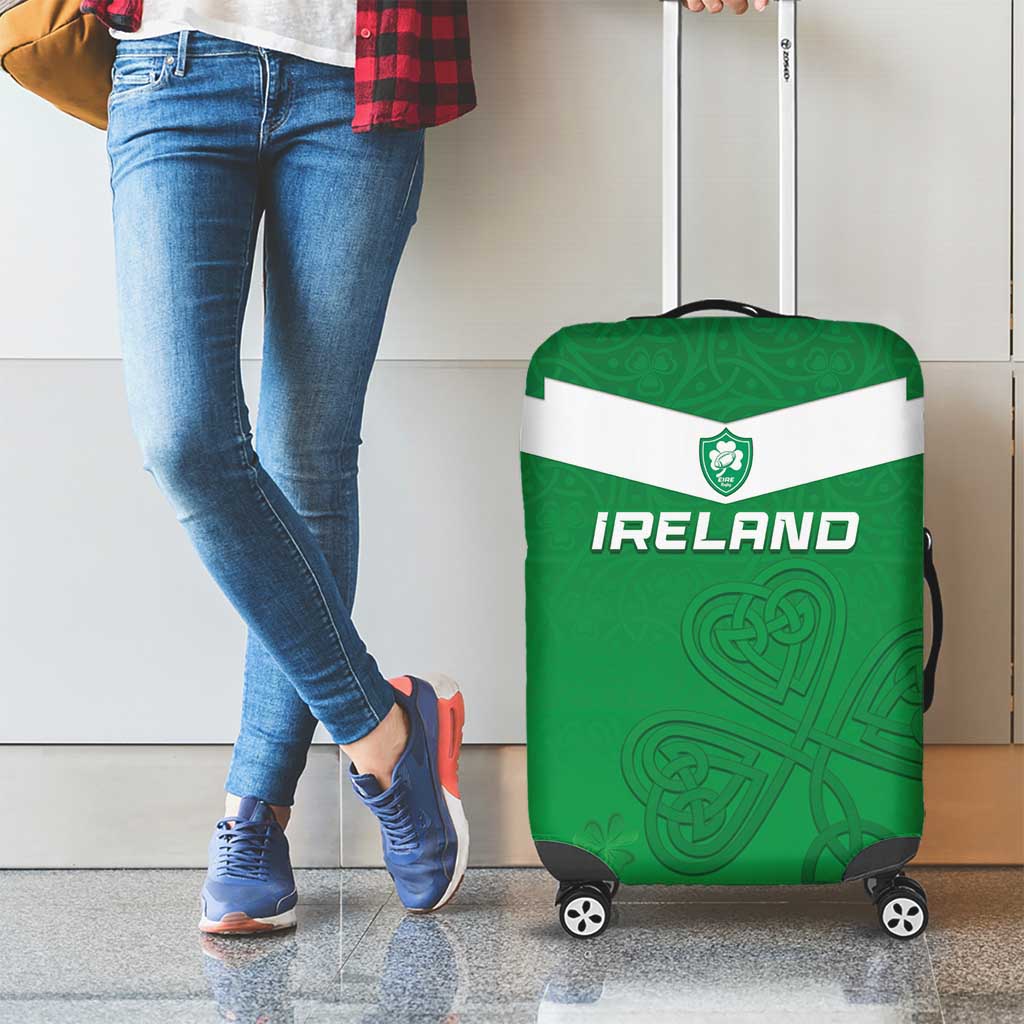 Ireland Rugby Luggage Cover Celtics Shamrock LT15