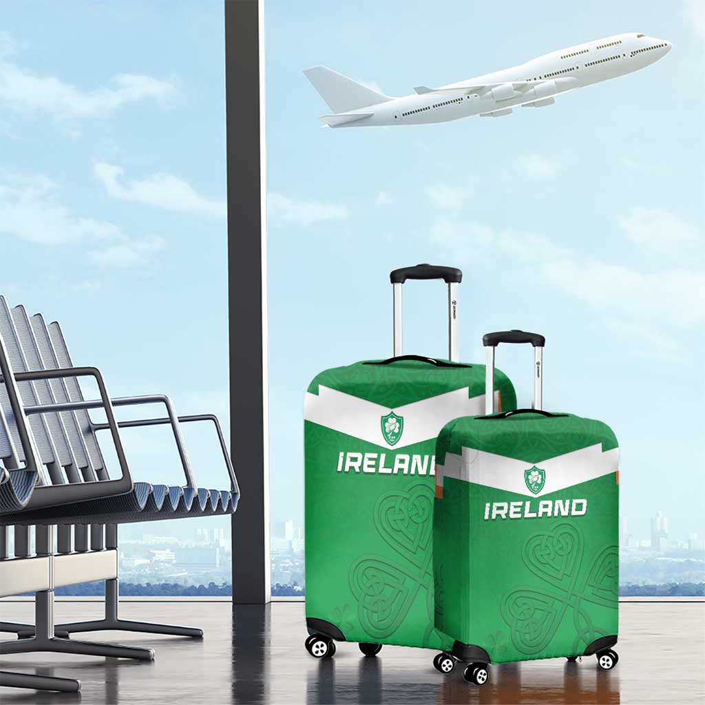 Ireland Rugby Luggage Cover Celtics Shamrock LT15