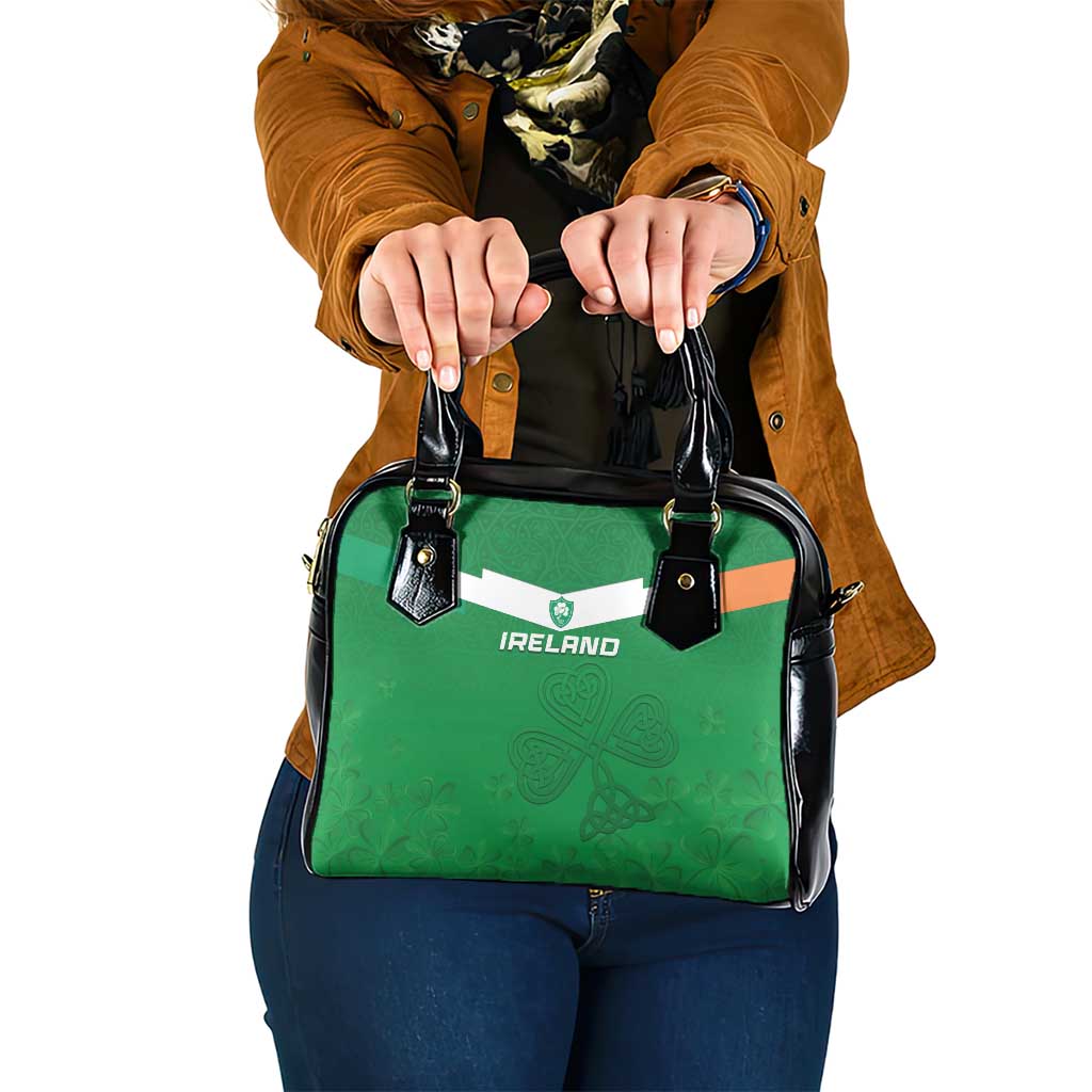 Ireland Rugby Shoulder Handbag Celtics Shamrock LT15