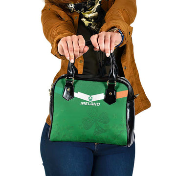 Ireland Rugby Shoulder Handbag Celtics Shamrock LT15