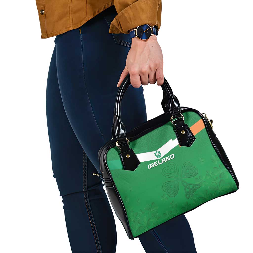 Ireland Rugby Shoulder Handbag Celtics Shamrock LT15